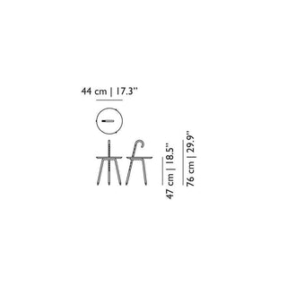 Moooi Urbanhike steel and wood table by Marcel Wanders - Buy now on ShopDecor - Discover the best products by MOOOI design