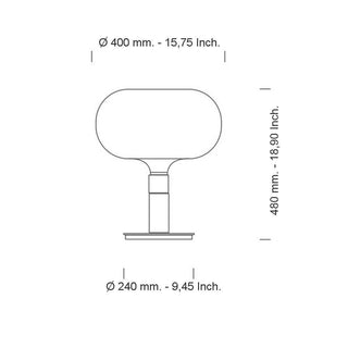 Nemo Lighting AM1N table lamp white - Buy now on ShopDecor - Discover the best products by NEMO CASSINA LIGHTING design