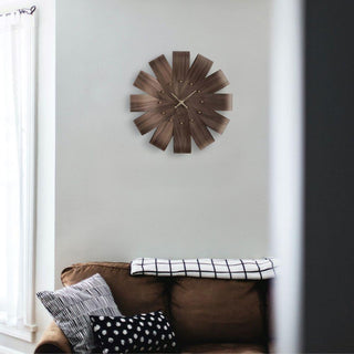 Nomon Ciclo Walnut wall clock diam. 55 cm. - Buy now on ShopDecor - Discover the best products by NOMON design