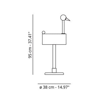 Nomon Rara Avis 1 side table h.95 cm. - Buy now on ShopDecor - Discover the best products by NOMON design