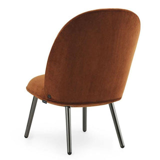 Normann Copenhagen Ace lounge chair full upholstery velvet with steel structure - Buy now on ShopDecor - Discover the best products by NORMANN COPENHAGEN design