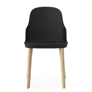 Normann Copenhagen Allez polypropylene chair with oak legs - Buy now on ShopDecor - Discover the best products by NORMANN COPENHAGEN design