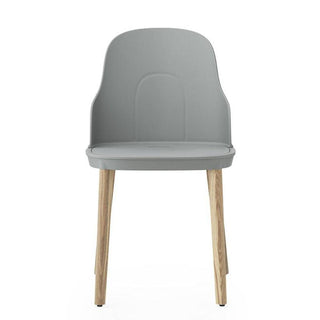 Normann Copenhagen Allez polypropylene chair with oak legs - Buy now on ShopDecor - Discover the best products by NORMANN COPENHAGEN design