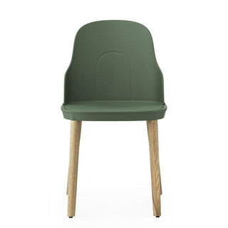 Normann Copenhagen Allez polypropylene chair with oak legs - Buy now on ShopDecor - Discover the best products by NORMANN COPENHAGEN design