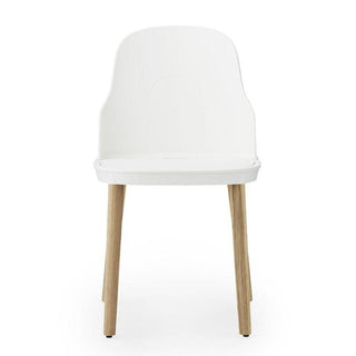 Normann Copenhagen Allez polypropylene chair with oak legs - Buy now on ShopDecor - Discover the best products by NORMANN COPENHAGEN design