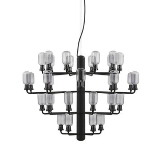 Normann Copenhagen Amp Chandelier Large pendant lamp diam. 85 cm. Normann Copenhagen Amp Smoke Black - Buy now on ShopDecor - Discover the best products by NORMANN COPENHAGEN design