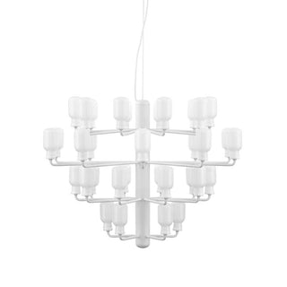 Normann Copenhagen Amp Chandelier Large pendant lamp diam. 85 cm. Normann Copenhagen Amp White White - Buy now on ShopDecor - Discover the best products by NORMANN COPENHAGEN design