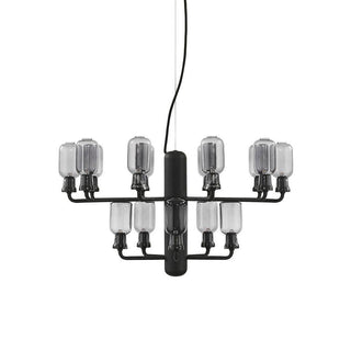 Normann Copenhagen Amp Chandelier Small pendant lamp diam. 60 cm. Normann Copenhagen Amp Smoke Black - Buy now on ShopDecor - Discover the best products by NORMANN COPENHAGEN design