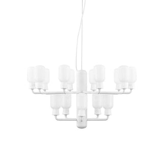 Normann Copenhagen Amp Chandelier Small pendant lamp diam. 60 cm. Normann Copenhagen Amp White White - Buy now on ShopDecor - Discover the best products by NORMANN COPENHAGEN design