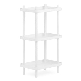 Normann Copenhagen Block shelf h. 87 cm. with painted ash legs - Buy now on ShopDecor - Discover the best products by NORMANN COPENHAGEN design