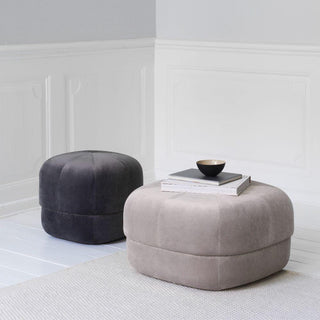 Normann Copenhagen Circus Large velvet pouf 46x46cm. with h.40 cm. - Buy now on ShopDecor - Discover the best products by NORMANN COPENHAGEN design