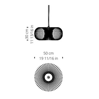 Normann Copenhagen Coil Lamp pendant lamp diam. 50 cm. - Buy now on ShopDecor - Discover the best products by NORMANN COPENHAGEN design