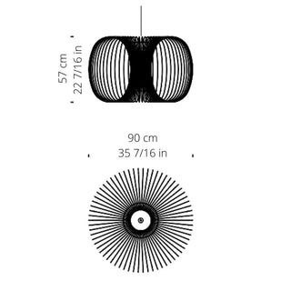 Normann Copenhagen Coil Lamp pendant lamp diam. 90 cm. - Buy now on ShopDecor - Discover the best products by NORMANN COPENHAGEN design