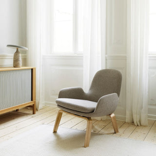 Normann Copenhagen Era lounge chair full upholstery fabric with oak structure Buy on Shopdecor NORMANN COPENHAGEN collections