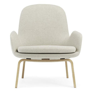 Normann Copenhagen Era lounge chair full upholstery fabric with oak structure - Buy now on ShopDecor - Discover the best products by NORMANN COPENHAGEN design