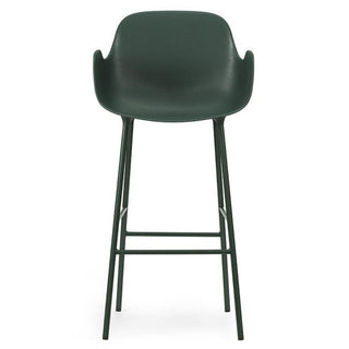 Normann Copenhagen Form steel bar armchair with polypropylene seat h. 75 cm. - Buy now on ShopDecor - Discover the best products by NORMANN COPENHAGEN design