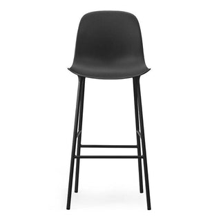 Normann Copenhagen Form steel bar chair with polypropylene seat h. 75 cm. - Buy now on ShopDecor - Discover the best products by NORMANN COPENHAGEN design