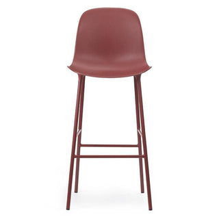 Normann Copenhagen Form steel bar chair with polypropylene seat h. 75 cm. - Buy now on ShopDecor - Discover the best products by NORMANN COPENHAGEN design