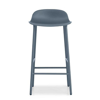 Normann Copenhagen Form steel bar stool with polypropylene seat h. 65 cm. - Buy now on ShopDecor - Discover the best products by NORMANN COPENHAGEN design