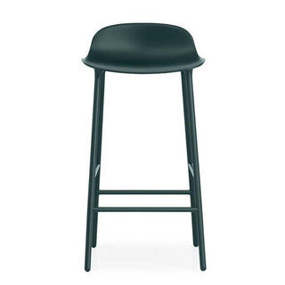 Normann Copenhagen Form steel bar stool with polypropylene seat h. 65 cm. - Buy now on ShopDecor - Discover the best products by NORMANN COPENHAGEN design