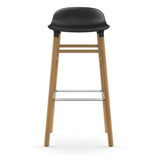 Normann Copenhagen Form oak bar stool with polypropylene seat h. 75 cm. - Buy now on ShopDecor - Discover the best products by NORMANN COPENHAGEN design