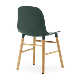 Normann Copenhagen Form polypropylene chair with oak legs - Buy now on ShopDecor - Discover the best products by NORMANN COPENHAGEN design