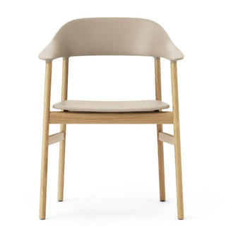 Normann Copenhagen Herit polypropylene armchair with oak legs - Buy now on ShopDecor - Discover the best products by NORMANN COPENHAGEN design