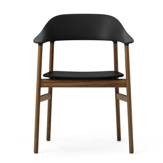 Normann Copenhagen Herit polypropylene armchair with smoked oak legs - Buy now on ShopDecor - Discover the best products by NORMANN COPENHAGEN design