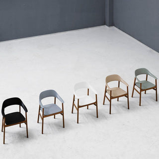 Normann Copenhagen Herit polypropylene armchair with smoked oak legs - Buy now on ShopDecor - Discover the best products by NORMANN COPENHAGEN design