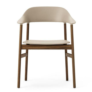 Normann Copenhagen Herit polypropylene armchair with smoked oak legs - Buy now on ShopDecor - Discover the best products by NORMANN COPENHAGEN design