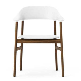 Normann Copenhagen Herit polypropylene armchair with smoked oak legs - Buy now on ShopDecor - Discover the best products by NORMANN COPENHAGEN design