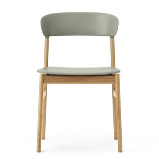 Normann Copenhagen Herit polypropylene chair with oak legs - Buy now on ShopDecor - Discover the best products by NORMANN COPENHAGEN design