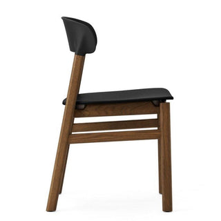 Normann Copenhagen Herit polypropylene chair with smoked oak legs - Buy now on ShopDecor - Discover the best products by NORMANN COPENHAGEN design