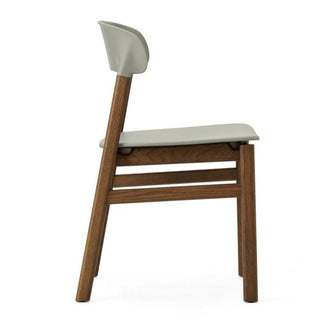 Normann Copenhagen Herit polypropylene chair with smoked oak legs - Buy now on ShopDecor - Discover the best products by NORMANN COPENHAGEN design