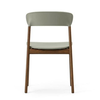 Normann Copenhagen Herit polypropylene chair with smoked oak legs - Buy now on ShopDecor - Discover the best products by NORMANN COPENHAGEN design