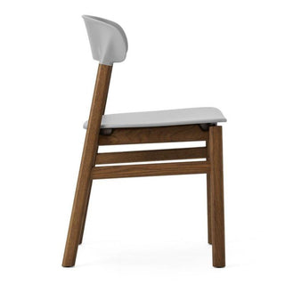 Normann Copenhagen Herit polypropylene chair with smoked oak legs - Buy now on ShopDecor - Discover the best products by NORMANN COPENHAGEN design