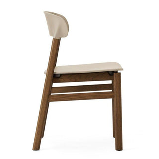 Normann Copenhagen Herit polypropylene chair with smoked oak legs - Buy now on ShopDecor - Discover the best products by NORMANN COPENHAGEN design