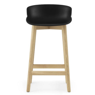 Normann Copenhagen Hyg oak bar stool with polypropylene seat h. 65 cm. - Buy now on ShopDecor - Discover the best products by NORMANN COPENHAGEN design