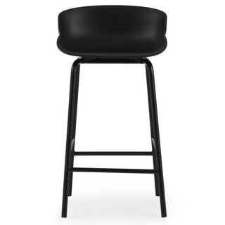 Normann Copenhagen Hyg steel bar stool with polypropylene seat h. 65 cm. - Buy now on ShopDecor - Discover the best products by NORMANN COPENHAGEN design