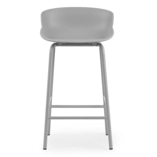 Normann Copenhagen Hyg steel bar stool with polypropylene seat h. 65 cm. - Buy now on ShopDecor - Discover the best products by NORMANN COPENHAGEN design