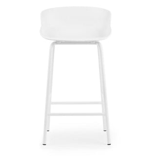 Normann Copenhagen Hyg steel bar stool with polypropylene seat h. 65 cm. - Buy now on ShopDecor - Discover the best products by NORMANN COPENHAGEN design