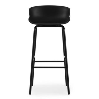 Normann Copenhagen Hyg steel bar stool with polypropylene seat h. 75 cm. - Buy now on ShopDecor - Discover the best products by NORMANN COPENHAGEN design