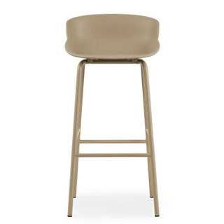 Normann Copenhagen Hyg steel bar stool with polypropylene seat h. 75 cm. - Buy now on ShopDecor - Discover the best products by NORMANN COPENHAGEN design