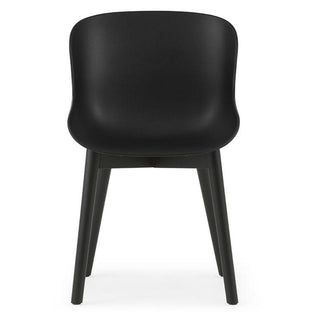 Normann Copenhagen Hyg polypropylene chair with black oak legs - Buy now on ShopDecor - Discover the best products by NORMANN COPENHAGEN design