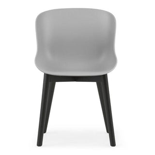 Normann Copenhagen Hyg polypropylene chair with black oak legs - Buy now on ShopDecor - Discover the best products by NORMANN COPENHAGEN design