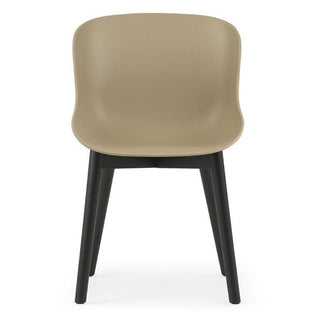 Normann Copenhagen Hyg polypropylene chair with black oak legs - Buy now on ShopDecor - Discover the best products by NORMANN COPENHAGEN design