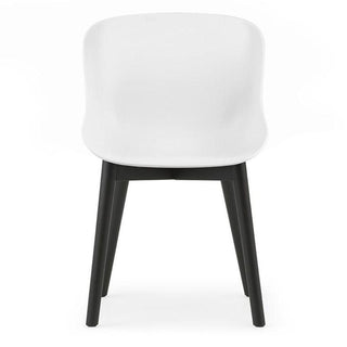 Normann Copenhagen Hyg polypropylene chair with black oak legs - Buy now on ShopDecor - Discover the best products by NORMANN COPENHAGEN design