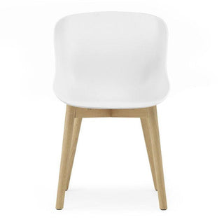 Normann Copenhagen Hyg polypropylene chair with oak legs - Buy now on ShopDecor - Discover the best products by NORMANN COPENHAGEN design