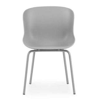 Normann Copenhagen Hyg polypropylene chair with steel legs - Buy now on ShopDecor - Discover the best products by NORMANN COPENHAGEN design