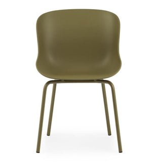 Normann Copenhagen Hyg polypropylene chair with steel legs - Buy now on ShopDecor - Discover the best products by NORMANN COPENHAGEN design